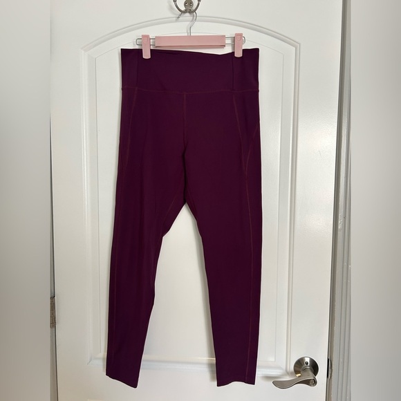 Girlfriend Collective purple leggings athleisure workout size extra large - Picture 2 of 10